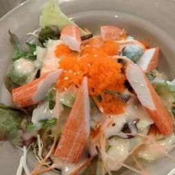 สลัดปูอัดไข่กุ้ง