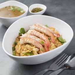 ข้าวแห้งกุ้ง