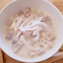 บวชเผือกมะพร้าวอ่อน