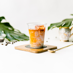 Iced Thai Tea Latte