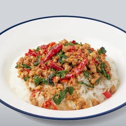 ข้าวกะเพราหมูสับ
