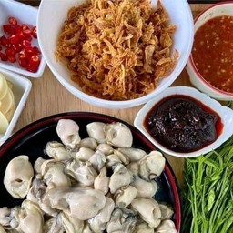 หอยนางรมทรงเครื่อง แกะพร้อมทาน (50-60)