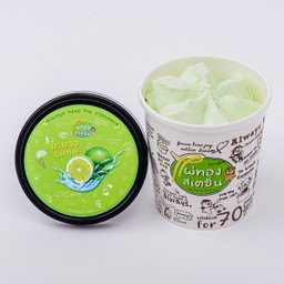 ไอศกรีมขนาดไพนต์ 300 กรัม รสมะนาว