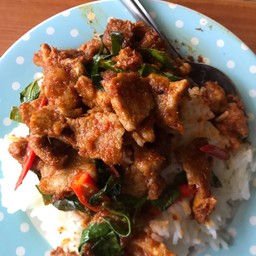 ข้าวพริกแกงหมู