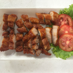 หมูสามชั้นทอด