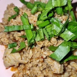 ลาบหมูคั่วสุก