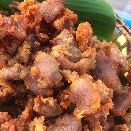 หมูทอดอร่อย ข้าวเหนียวนุ่ม ภัทราวิลเลจ2