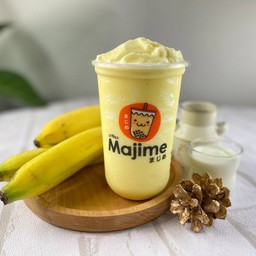 กล้วยนมสดปั่น