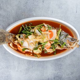 แกงส้มแป๊ะซะปลากระพง