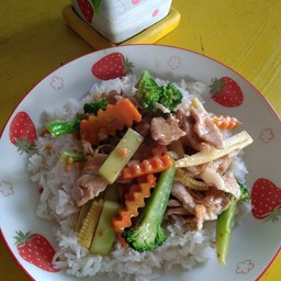 ข้าวผัดผักรวม