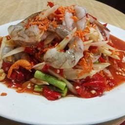 ตำไทยกุ้งสด