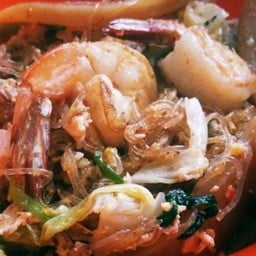 [อร่อยซ่ากับโค้ก] สุกี้แห้ง ทะเล +  โค้ก ออริจินัล (กระป๋อง)