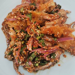 ข้าวยำไก่แซ่บอร่อยมาก