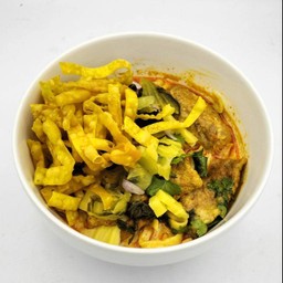 ข้าวซอยมังสวิรัติ