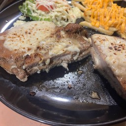 สเต็กหมู2ชิ้น ดับเบิ้ลชีส