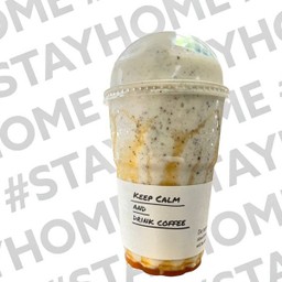 นมหมีปั่นน้ำผึ้งโอรีโอ้  (ขนาดแก้ว 22oz.)