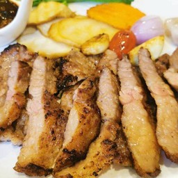 เนื้อสันนอกโคขุน ย่าง จิ้มแจ่ว