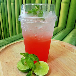 น้ำแดงมะนาวโซดา