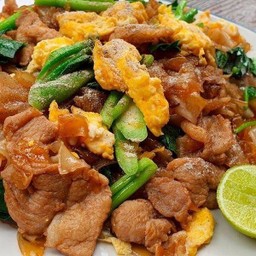 ผัดซีอิ๊วหมู(RBH 50B.)