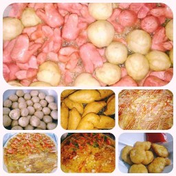 ลูกชิ้นทอดชีวา&เครปชีวา4 ป่าไม้&นักเก็ต&เฟรนฟราย สาขา 4