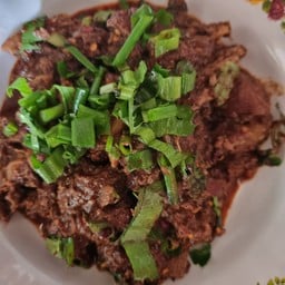 ส้าเนื้อคั่วสุก