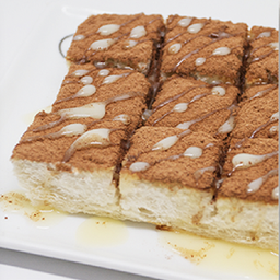 ปังปิ้งหน้าไมโล+นมข้น