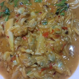 ผัดพริกเผาเนื้อหอยลาย