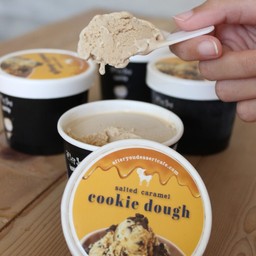 salted caramel cookie dough