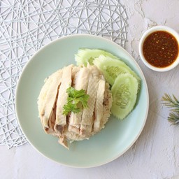ข้าวมันไก่ต้ม