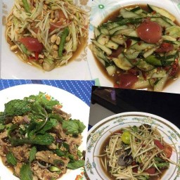 ส้มตำ ยำดี by ลาดา
