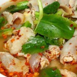 ต้มแซ่บเครื่องในหมู