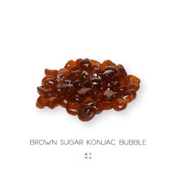 Brown Sugar Konjac Bubble ไข่มุกบุกบราวน์ชูการ์