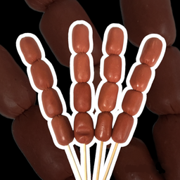 ไส้กรอกแดง โปร 4 ไม้