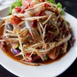 ร้านส้มตำบอยรสเด็ดเผ็ดลืมผัว