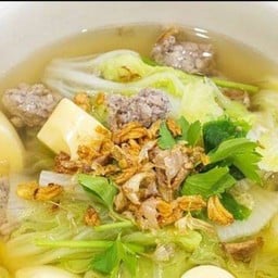 ต้มจืดเต้าหู้หมูสับ