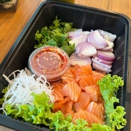 ยำ แซลมอน