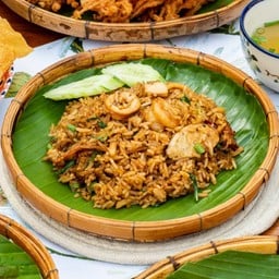 ข้าวผัดกะเพราเรือนจำ (ผัดกะเพราคลุกข้าว) size-M