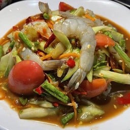 ตำกุ้งสด