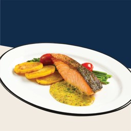 ปลาแซลมอนย่าง