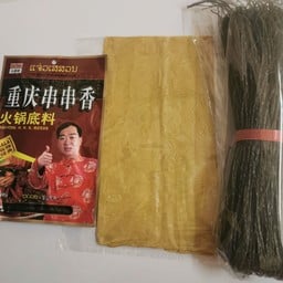 ฟองเต้าหู้1 แจ่วเสฉวน1 เส้นดำเสฉวน1