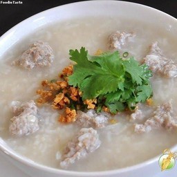 ข้าวต้มไก่สับ