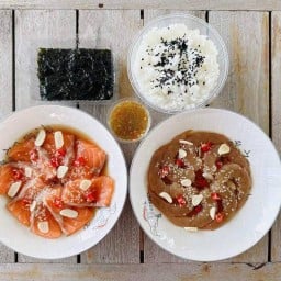 กุ้งดองแซลมอนดอง All The Time! สะพานนวลฉวี