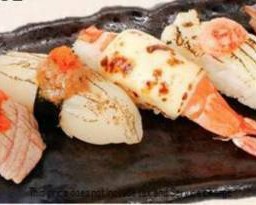 504.ABURI SUSHI-SET(6pcs) เซ็ตรวมซูชิลนไฟ