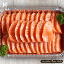 Salmon Sashimi 500 g  แซลมอนซาชิมิ 500 กรัม