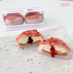 Mochi Strawberry Cheese Pie