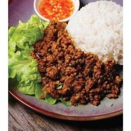 ข้าวคั่วกลิ้งหมู