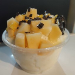 บิงชู แคนตาลูป แน่นๆ (ท๊อปปิ้งฟรีคะ)