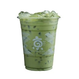 Iced Matcha Latte มัทฉะ ลาเต้เย็น