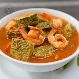 แกงส้มชะอมกุ้ง