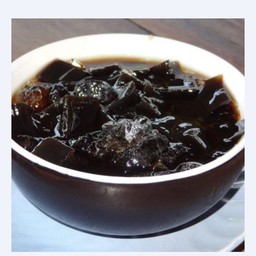 เฉาก๊วย ลอยแก้ว ขนมหวาน น้ำแข็งใส